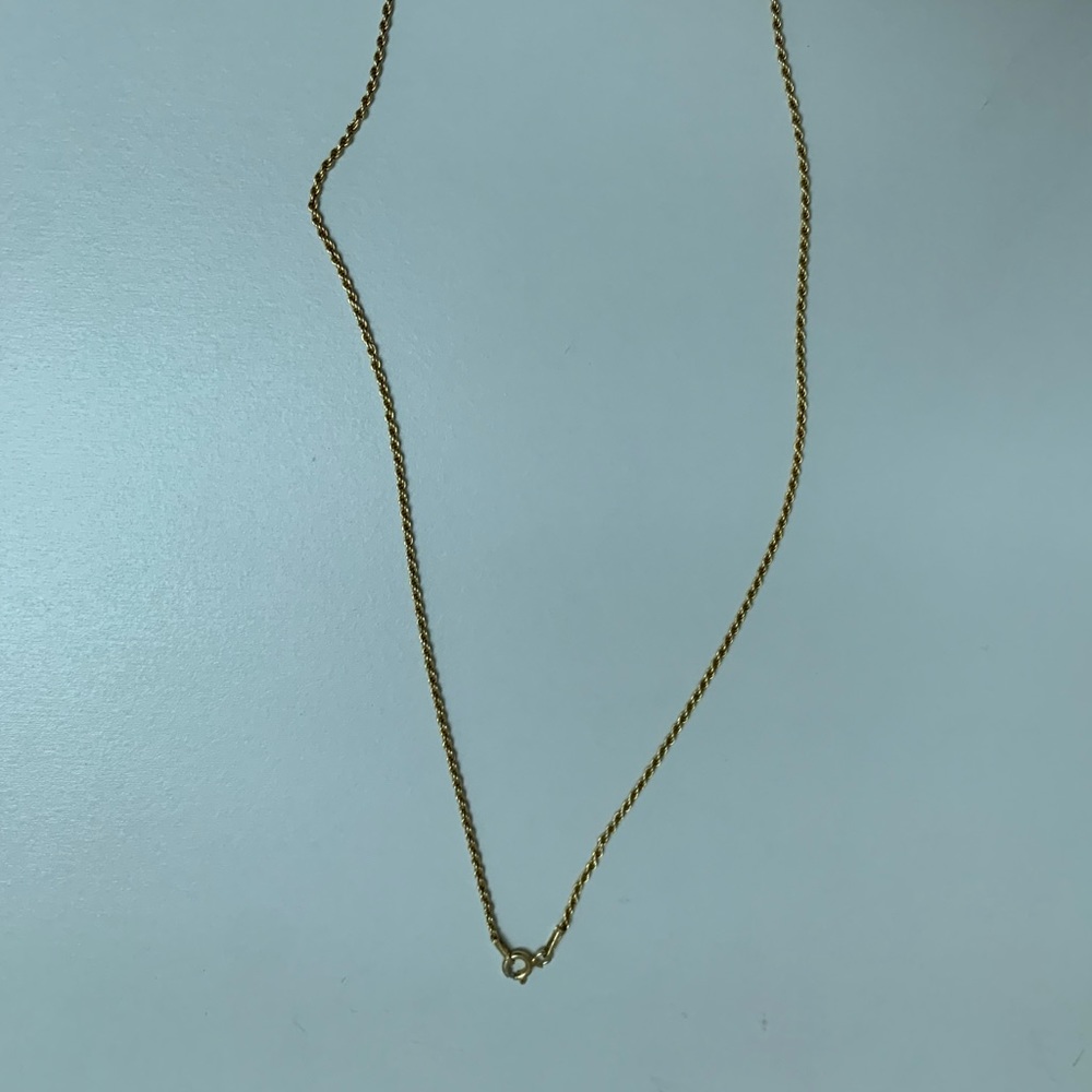 Gold necklace